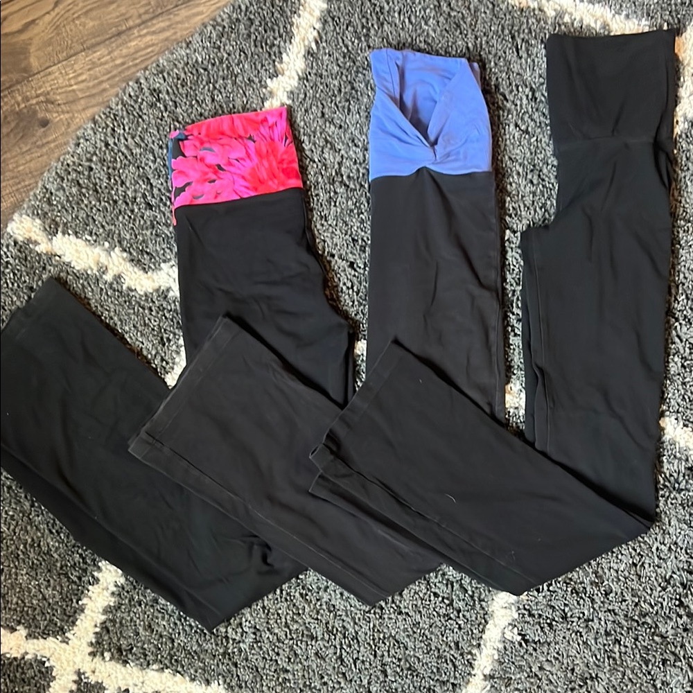 Victoria’s Secret and Pink bootcut/flare legging bundle